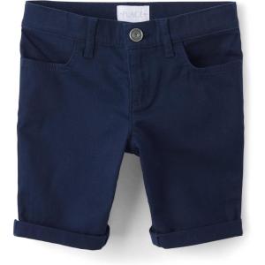 image:imageThe Childrens Place Girls Solid Skimmer ShortsBlue