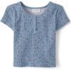 Blue Aura Ribbed