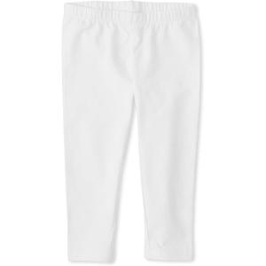 image:imageThe Childrens PlaceGirlsAssorted Everyday Capri LeggingsWhite Single