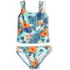 image:imageThe Childrens Place Girls 2Piece Tankini SwimsuitTropical Mellow Aqua