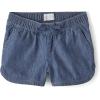 image:imageThe Childrens Place Girls Denim Pull on ShortsLight Wash 3pack