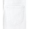 image:imageThe Childrens Place Girls Denim Shortie ShortsWhite Belted