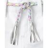 image:imageThe Childrens Place Girls Denim Shortie ShortsWhite Belted