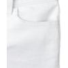 image:imageThe Childrens Place Girls Denim Shortie ShortsWhite Belted