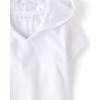 image:imageThe Childrens Place Girls Hooded Swim CoverupsWhite