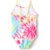 image:imageThe Childrens Place Girls One Piece SwimsuitTie Dye