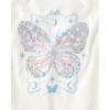 image:imageThe Childrens Place Girls Short Sleeve Flip Sequin TopsButterfly