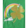image:imageThe Childrens Place Girls Short Sleeve Graphic TShirtSt Patricks Day Shamrock