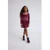 image:imageThe Childrens Place Girls Smocked Top and Skirt 2 Piece SetSugar Beet Velour