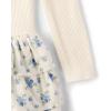 image:imageThe Childrens Place Girls Tutu Dress Long SleeveWhite Floral