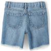 image:imageThe Childrens Place Girls Twill Skimmer ShortsLea Distressed