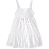 image:imageThe Childrens Place Big Girls Sleeveless Maxi DressSoft White