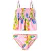 image:imageThe Childrens Place Girls 2Piece Tankini SwimsuitLuau Print