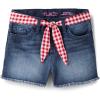 image:imageThe Childrens Place Girls Denim Shortie ShortsBrooke Wash