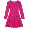 image:imageThe Childrens Place Girls Dressy Dress SleevelessWldfuchsia 90411
