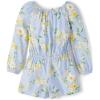 image:imageThe Childrens Place Girls Long Sleeve Fashion RomperWhirlwind Blue