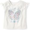 image:imageThe Childrens Place Girls Short Sleeve Flip Sequin TopsButterfly