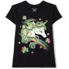 image:imageThe Childrens Place Girls Short Sleeve Graphic TShirtSt Patricks Day Unicorn