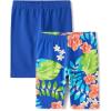 image:imageThe Childrens Place Girls Solid Bike ShortsTropical 2pack