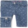 image:imageThe Childrens Place Girls Twill Skimmer ShortsWhite Hearts