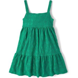 image:imageThe Childrens Place Big Girls Sleeveless Maxi DressIsland Green
