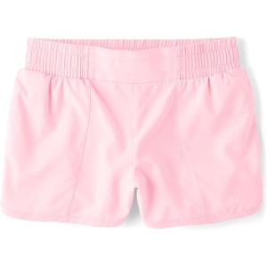 image:imageThe Childrens Place Girls Active Quick Dry Lined ShortsCameo