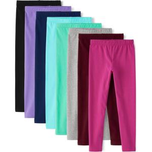 image:imageThe Childrens Place Girls Printed Leggings 2PackSolid Colors 8pack
