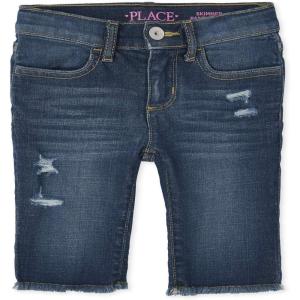 image:imageThe Childrens Place Girls Twill Skimmer ShortsBrooke Wash