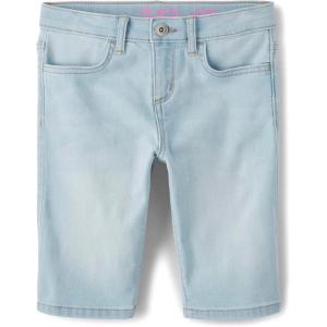 image:imageThe Childrens Place Girls Twill Skimmer ShortsLily Wash