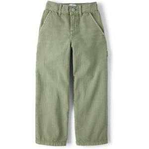 image:imageThe Childrens Place Girls Wide Leg JeansCapers