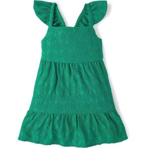 image:imageThe Childrens PlaceBabyGirlsand Toddler Sleeveless Maxi DressSoft White18 Months24 MonthsIsland Green