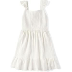 image:imageThe Childrens PlaceShort Sleeve Fashion DressSimply White
