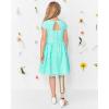 image:imageThe Childrens Place Girls Short Sleeve Dressy DressesMellow Aqua Lace