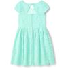 image:imageThe Childrens Place Girls Short Sleeve Dressy DressesMellow Aqua Lace