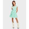 image:imageThe Childrens Place Girls Short Sleeve Dressy DressesMint Tea