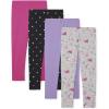 Lilac/ Multi Colored Dots/Fall Fuchsa/ Splatter Doodle 4-pack