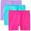 image:imageThe Childrens Place girls Assorted Cartwheel ShortsNeon Pink 3pack