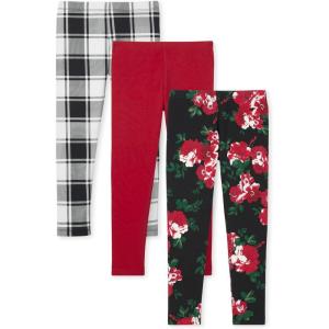 image:imageThe Childrens Place Big Girls Fashion Leggings Heather Grey 47827 Pack of 2 Large1012Black Roses Rose ParadePlaid 3pack