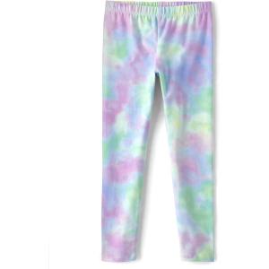 image:imageThe Childrens Place Big Girls Fashion Leggings Heather Grey 47827 Pack of 2 Large1012Pink Multi