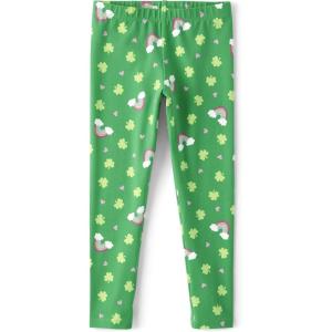 image:imageThe Childrens Place Big Girls Fashion Leggings Heather Grey 47827 Pack of 2 Large1012St Patricks Day Green