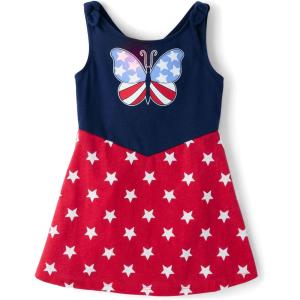 image:imageThe Childrens PlaceBabyGirlsand Toddler Sleeveless DressRed Butterfly9 Months12 MonthsRed Butterfly