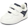 White Multi Low Top