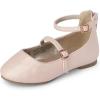 image:imageThe Childrens Place Baby Girls and Toddler Closed Toe Ballet FlatsBlush Pink