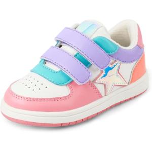 image:imageThe Childrens Place Baby Girls Baby Girls and Toddler Everyday Casual SneakersColorblock Low Top