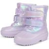 image:imageThe Childrens Place Baby Girls Faux Fur Trim Snow BootsPurple