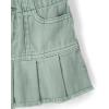 image:imageThe Childrens Place Girls Everyday Denim Skirts and SkortsMint Taffy Skort