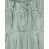 image:imageThe Childrens Place Girls Everyday Denim Skirts and SkortsMint Taffy Skort