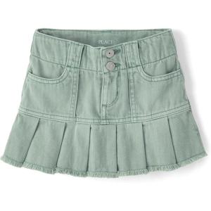 image:imageThe Childrens Place Girls Everyday Denim Skirts and SkortsMint Taffy Skort