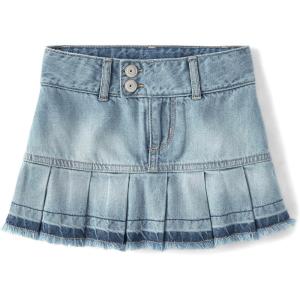 image:imageThe Childrens Place Girls Everyday Denim Skirts and SkortsTwyla Wash Skort