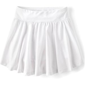 image:imageThe Childrens Place girls Quick Dry Active SkortWhite
